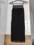 sukienka czarna Topshop