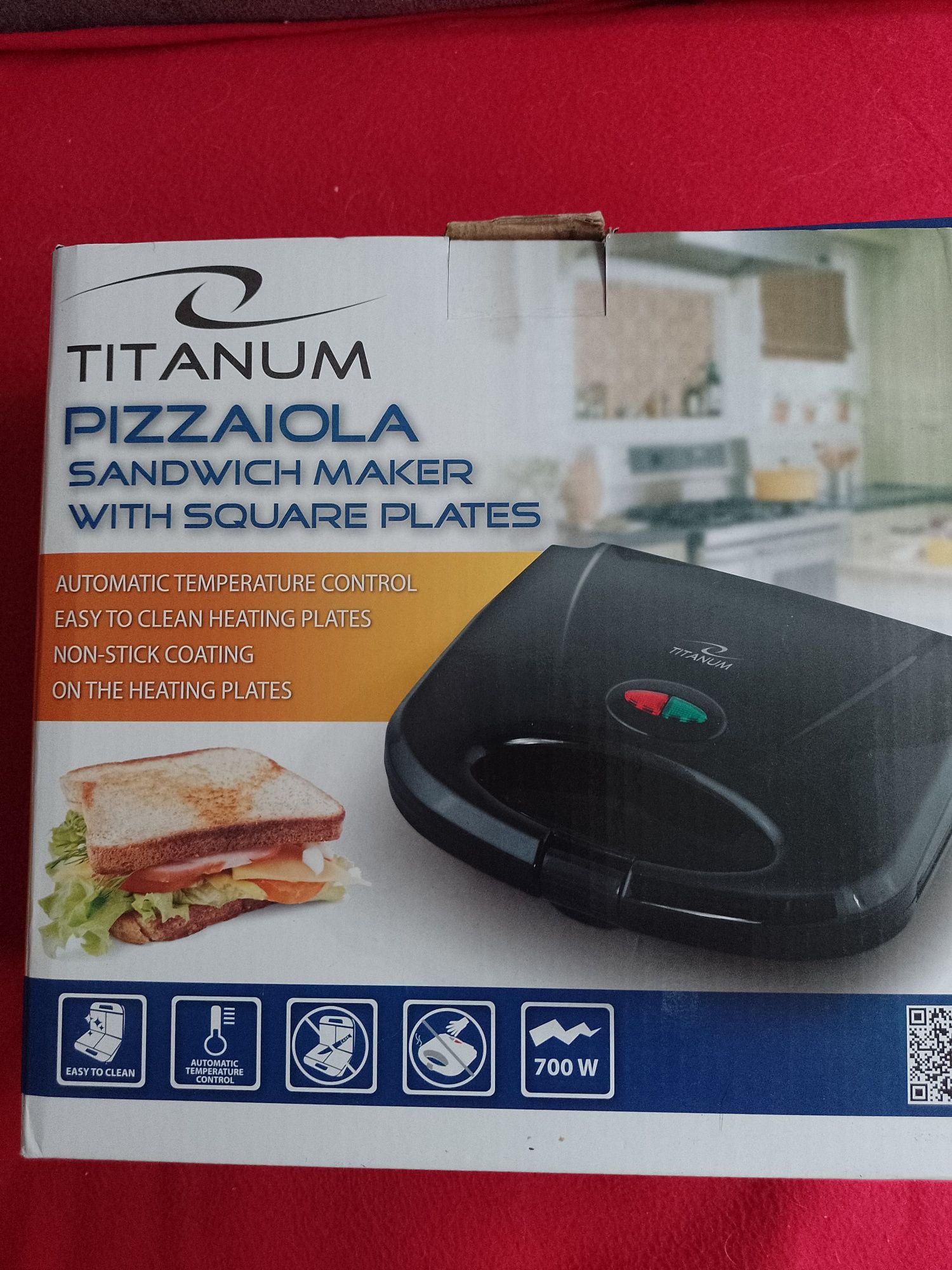 Toster do kanapek, opiekacz Titanum sandwich