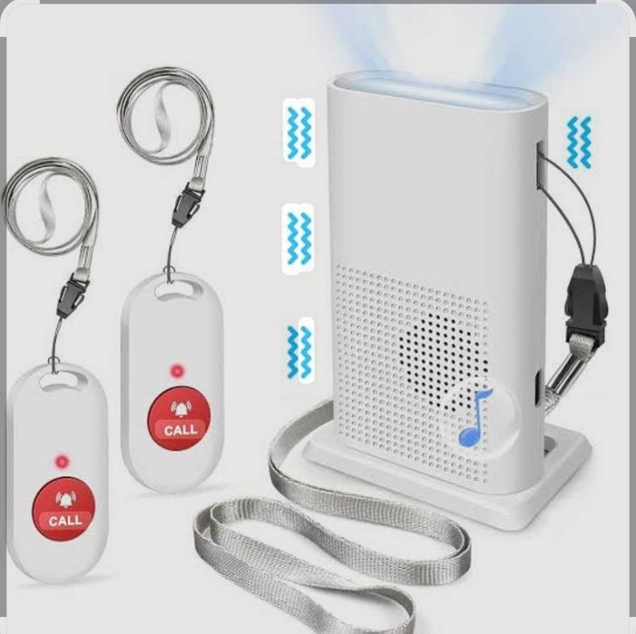 Dzwonek alarmowy dla seniorów SOS bezprzewodowy