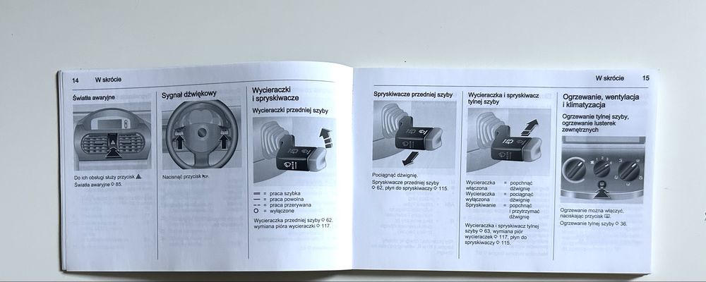 Opel Combo C Instrukcja obsługi Język Polski