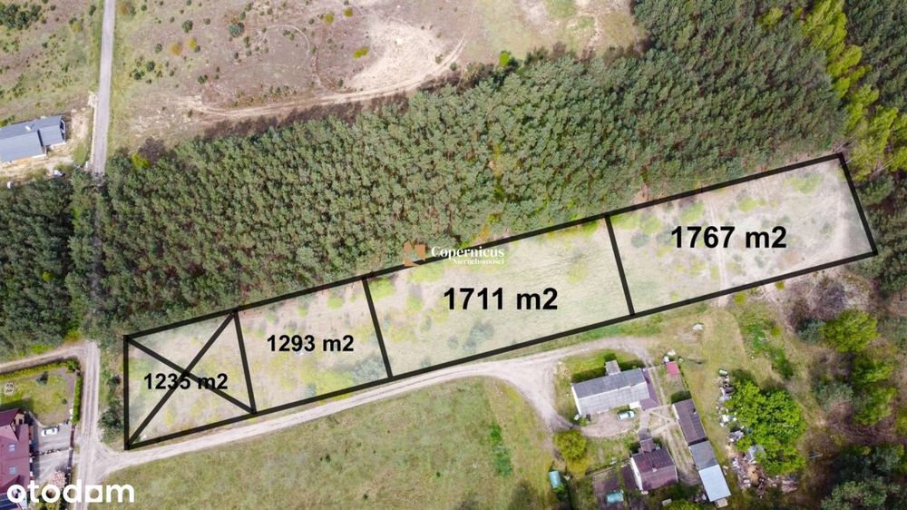 Działka z sąsiedztwem lasu - bez prowizji.