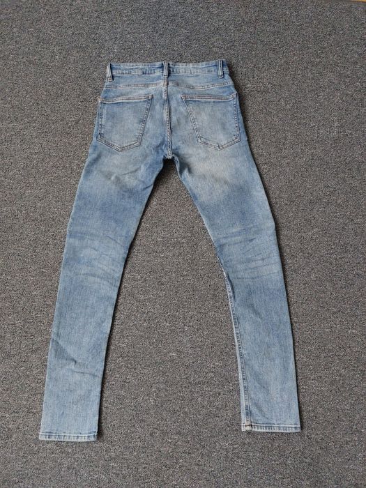 Spodnie jeans H&M Divided rozm. 28 skinny fit biker denim pants
