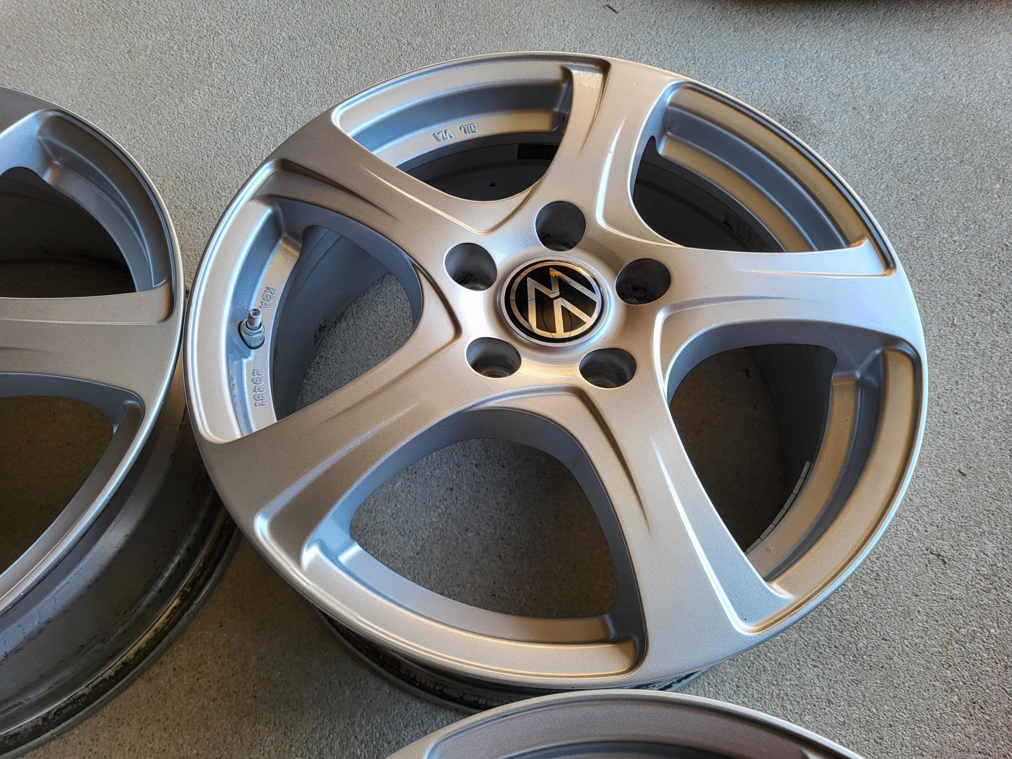 [666] Felgi aluminiowe 16 Cali 5x112 ET40 VW Golf Passat Touran