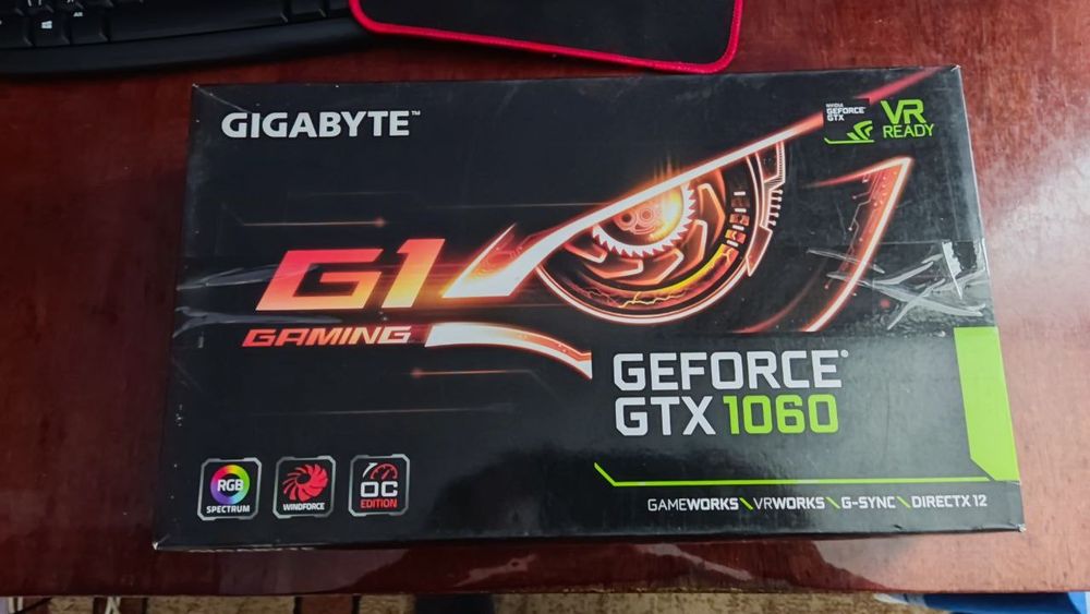 Nvidia GTX 1060 3Gb Gigabyte
