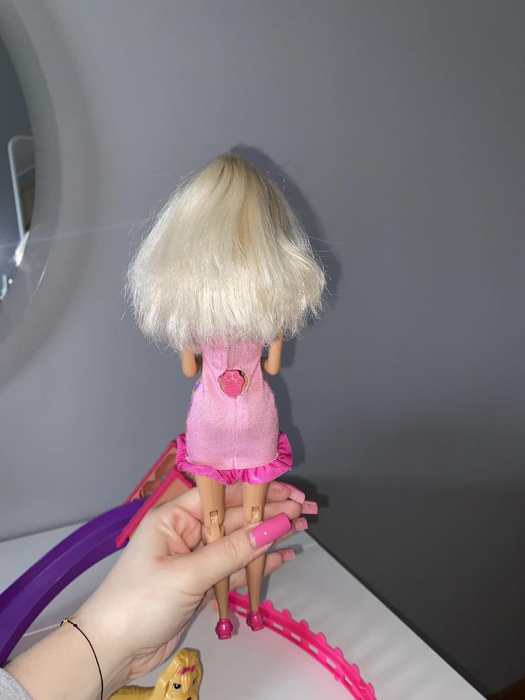 Zestaw barbie z pieskami