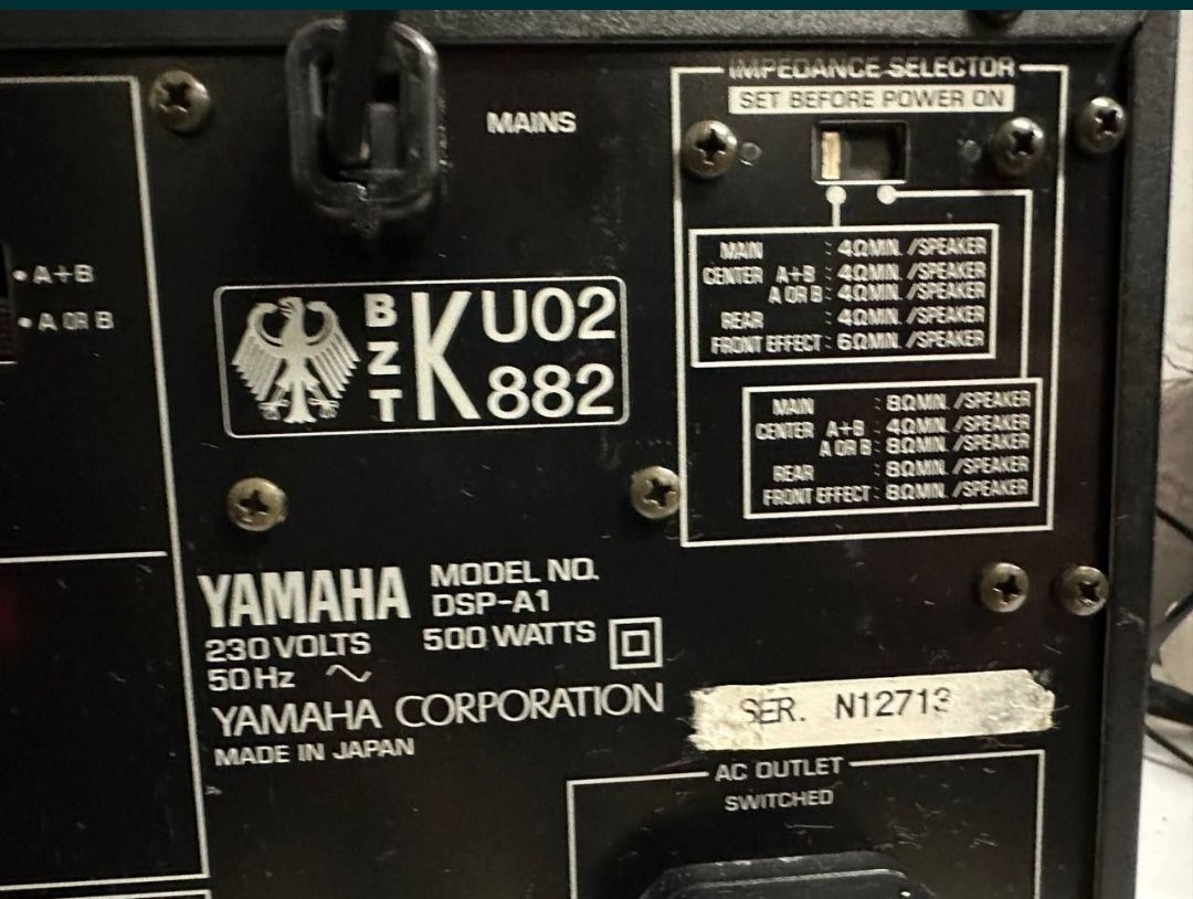 Top! 5.1 Amplituner Yamaha DSP A1, 150 Wat!