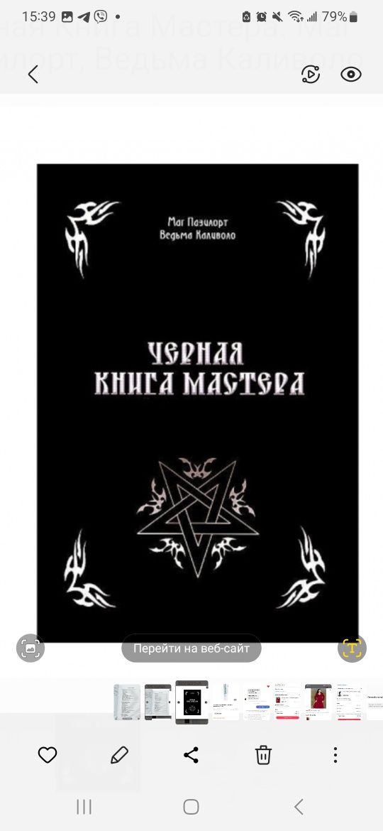 Черная книга мастера