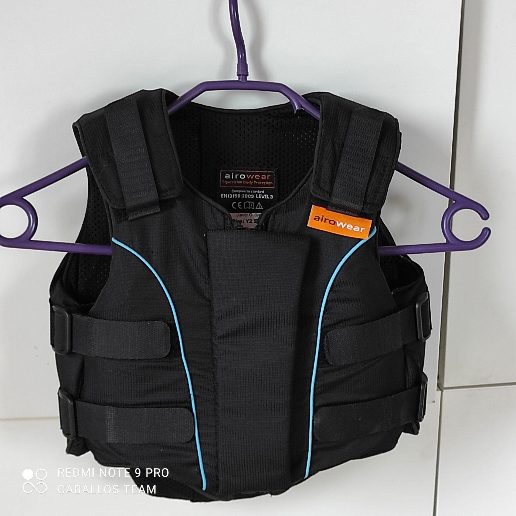 3-5 lat Airowear kamizelka ochronna jeździecka Y2 CXS Id.3