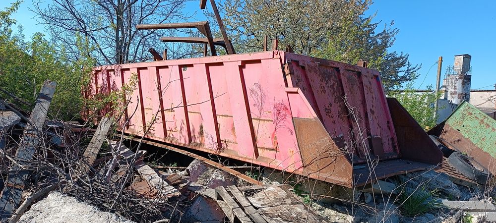 Кузов самоскида напів прицепа / пачка, короб