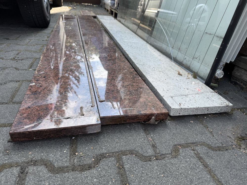 Parapety zewnetrzne/wewnetrzne granitowe