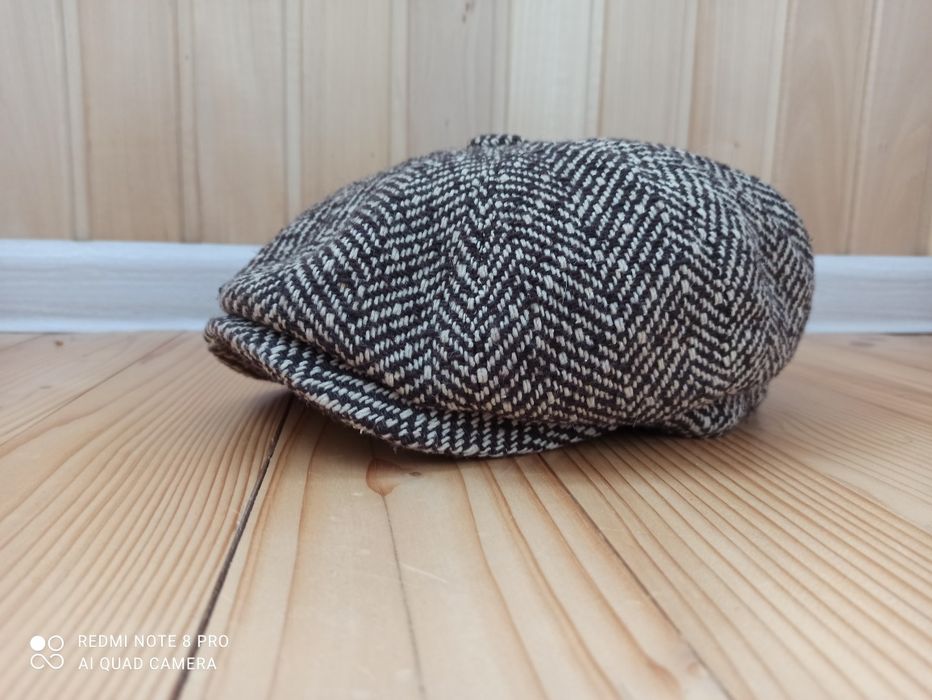 Кепка Восьмиклинка. Твід. Кепка Шелбі. Хуліганка.