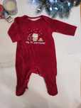 Pajacyk świąteczny niemowlak Mothercare rozm 3-6 msc