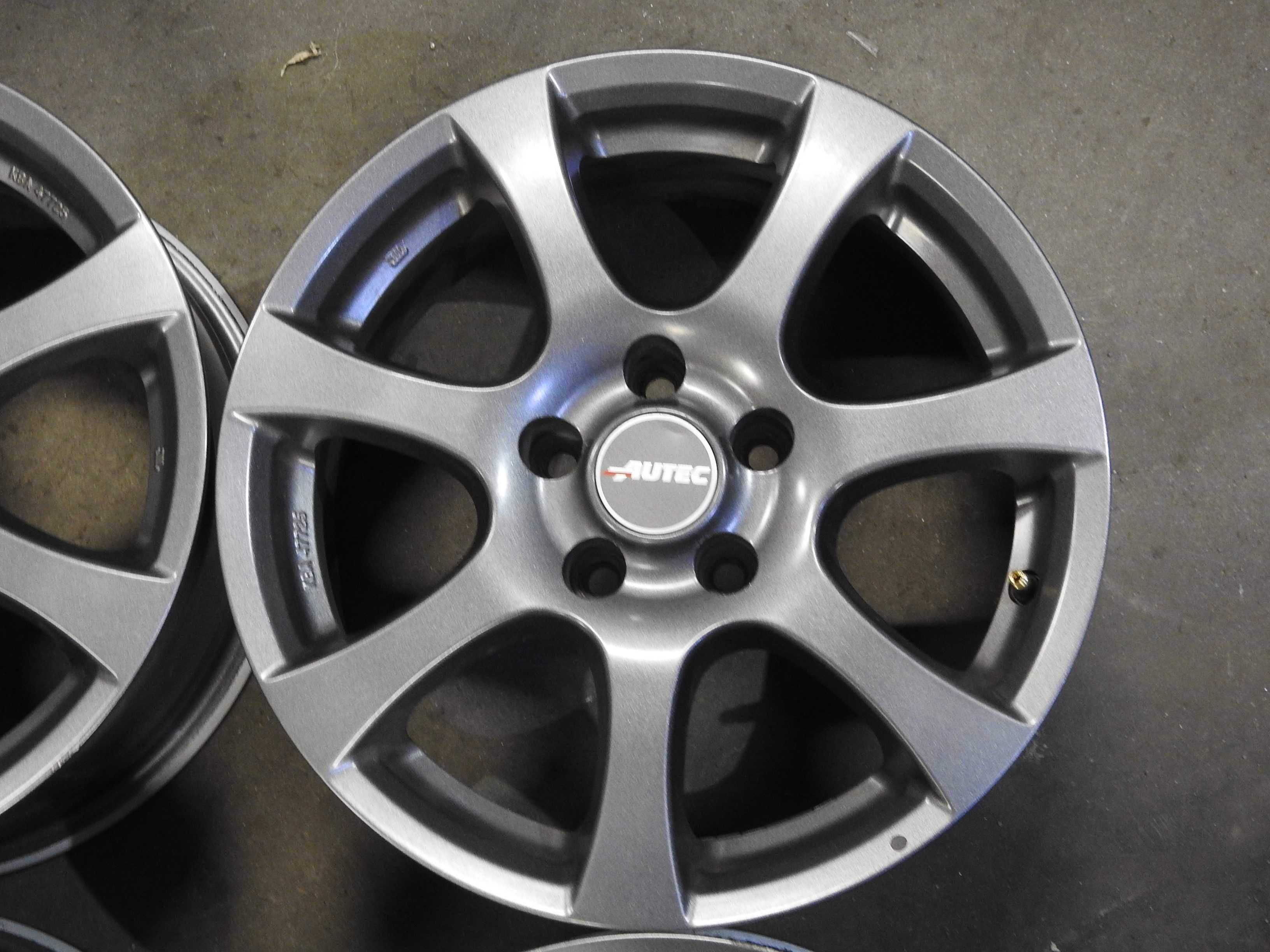4xAlufelgi 16'' 5x110 7J ET 34 ALUTEC Germany Super Stan Kolor GRAFIT