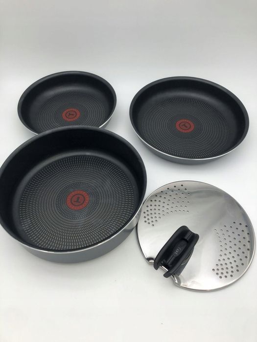 Zestaw garnków Tefal Ingenio Easy On czarny z powłoką nieprzywierającą