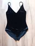 Welurowe body XS/S H&M