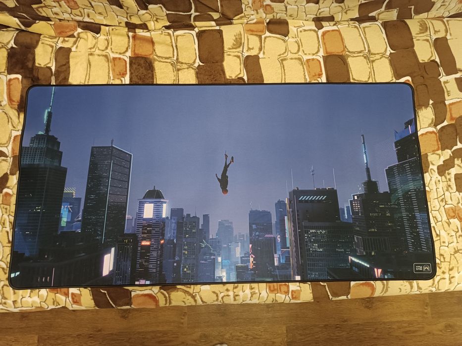 Ігровий килимок для миш з Людиною Павуком(для столу) 120*60 см