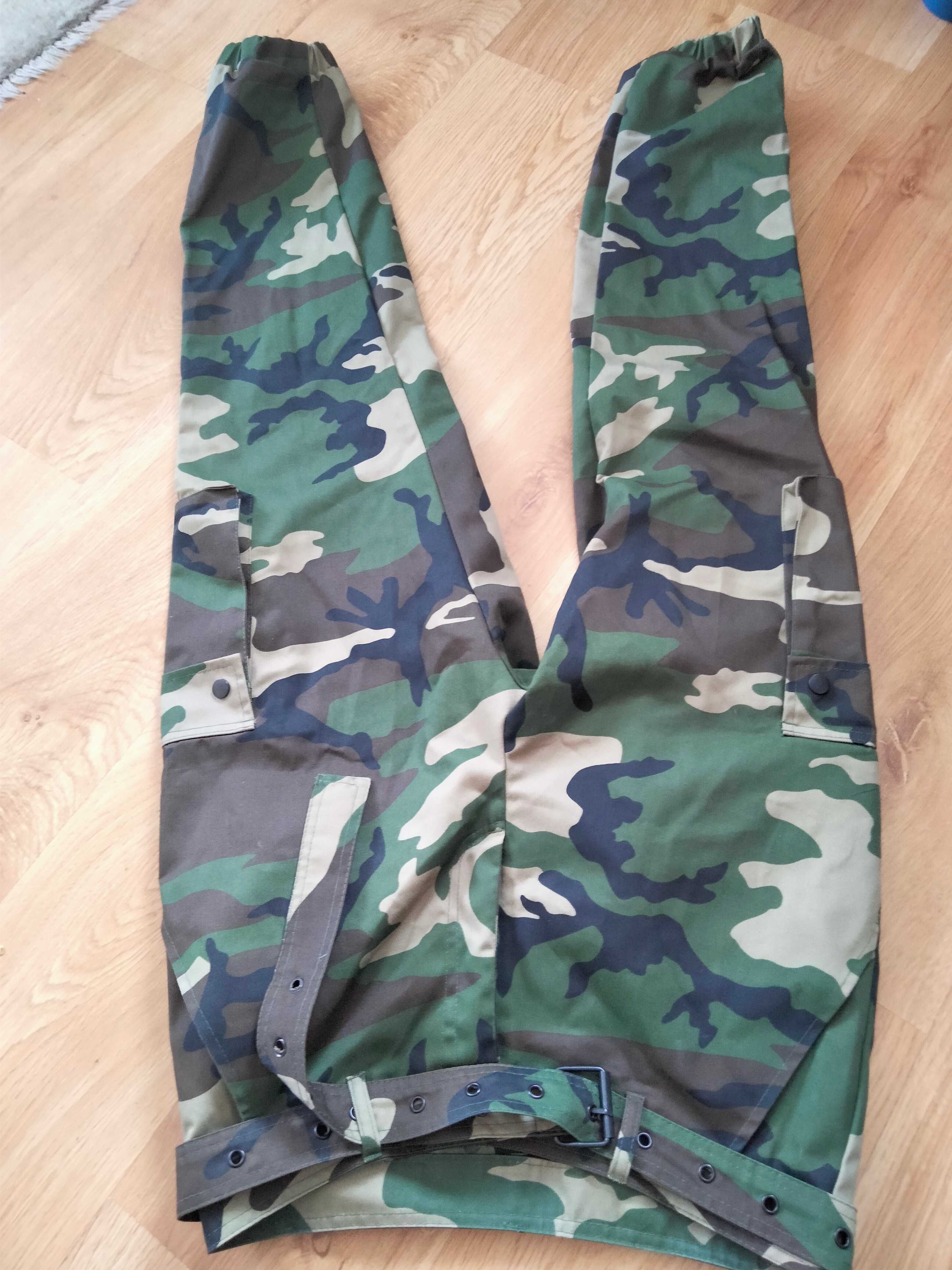 Bojówki damskie Taktyczne Mil-Tec XL *nowe* camo pasek