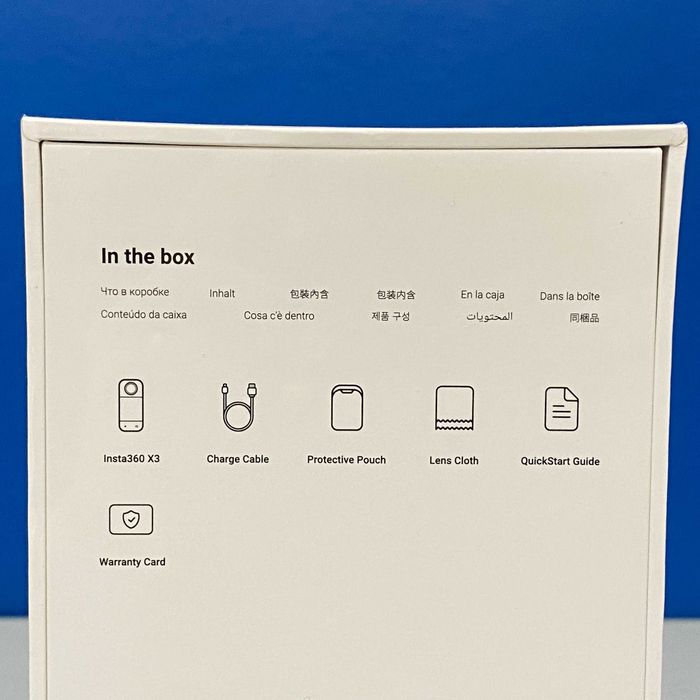 Insta360 X3 (5.7K - 360º) - SELADA - 3 ANOS DE GARANTIA