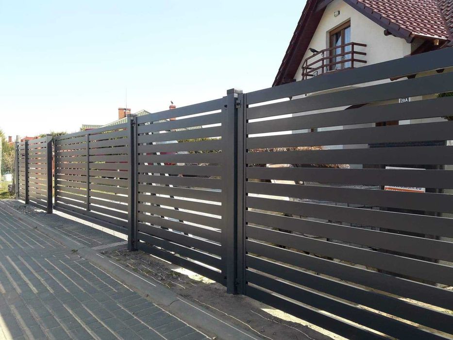 Ogrodzenia panelowe.