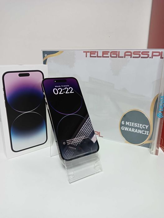 Apple Iphone 14 Pro Max 256GB Deep Purple Stan BARDZO DOBRY