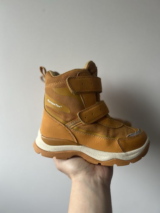 Kozaki ocieplane  dla chłopca wodoodporne r.28