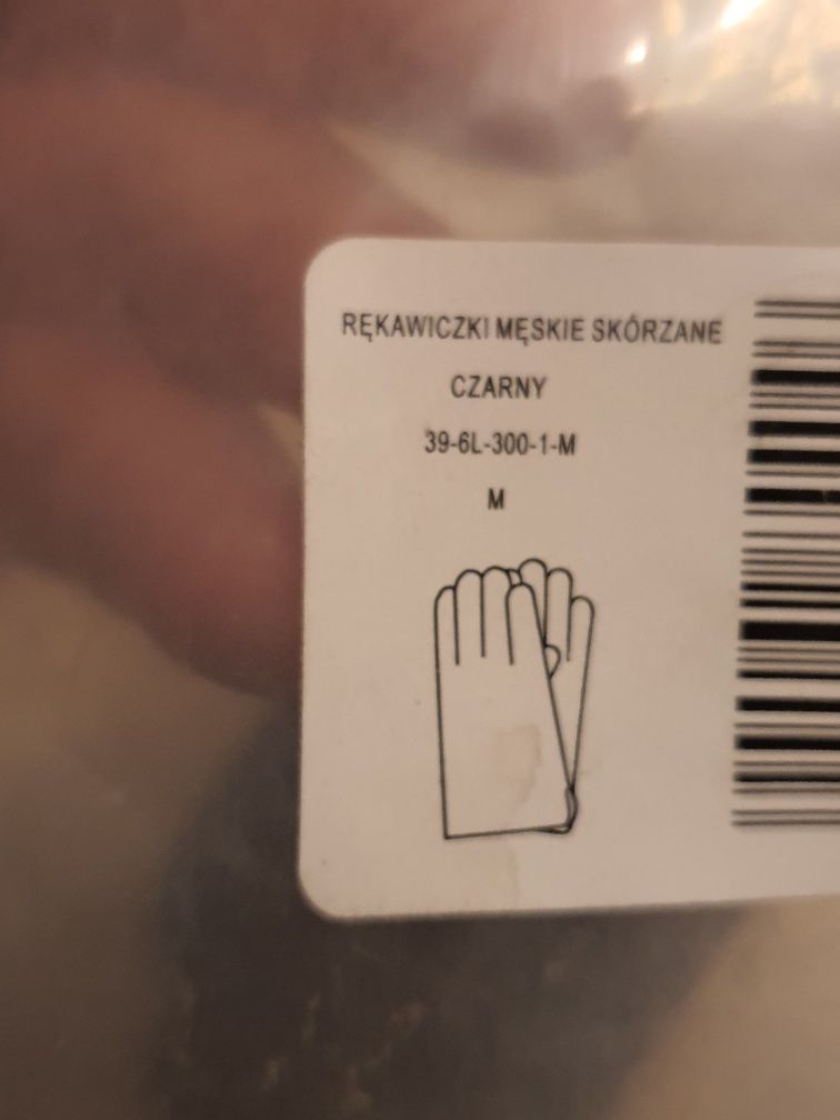 Nowe skórzane rękawiczk meskiei Wittchen