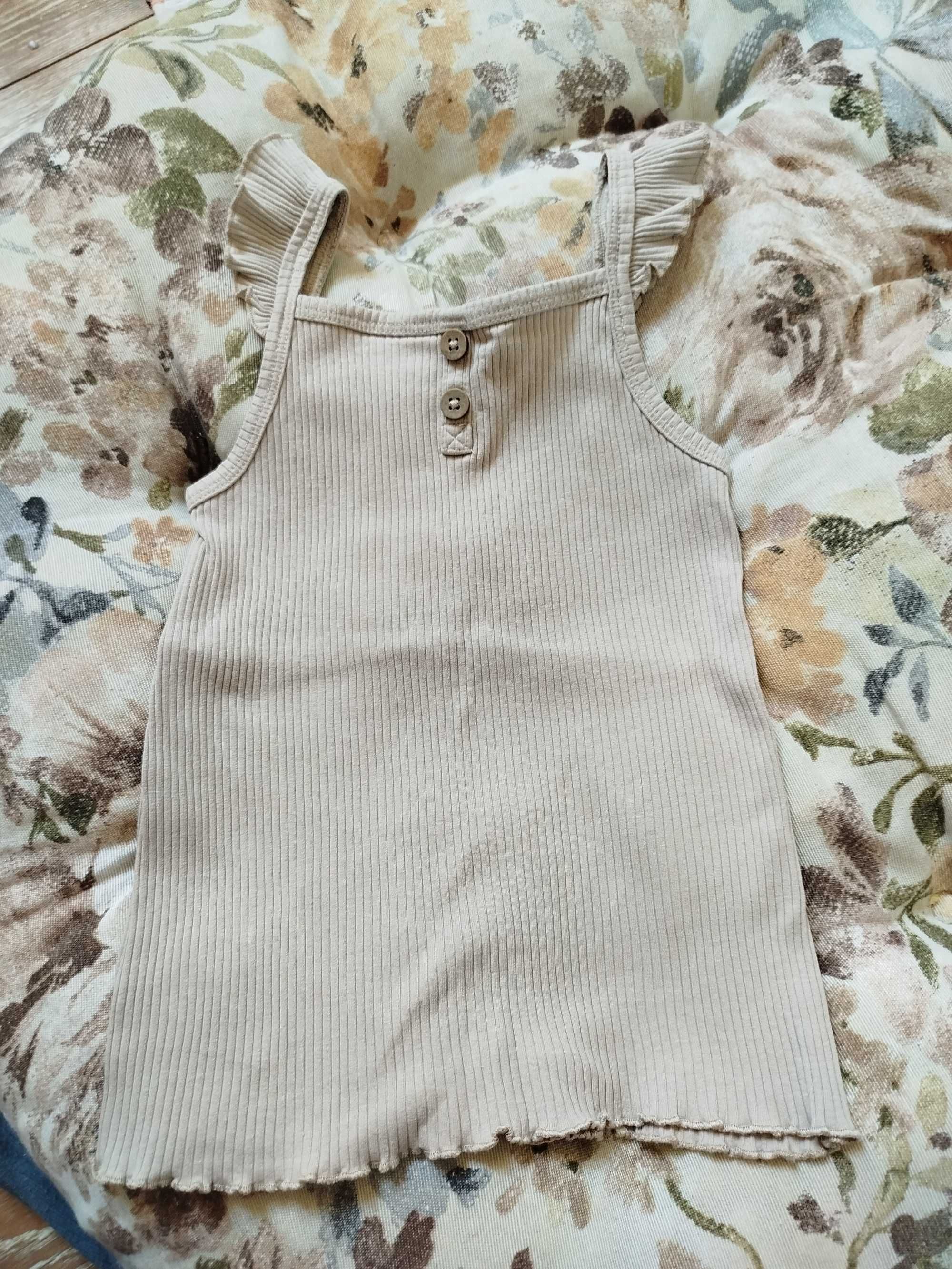 Bluzka 98/104 newbie beż