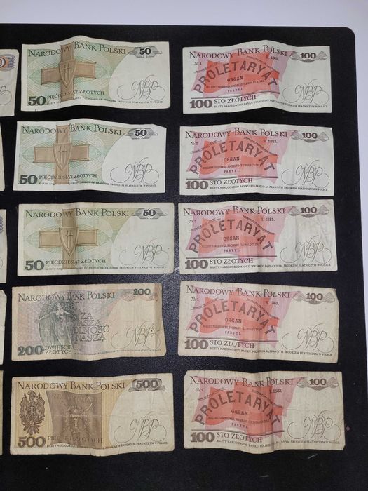 Stare Polskie banknoty + Egipt + Turcja