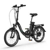 Rower elektryczny składany Ecobike Even Black - darmowa dostawa