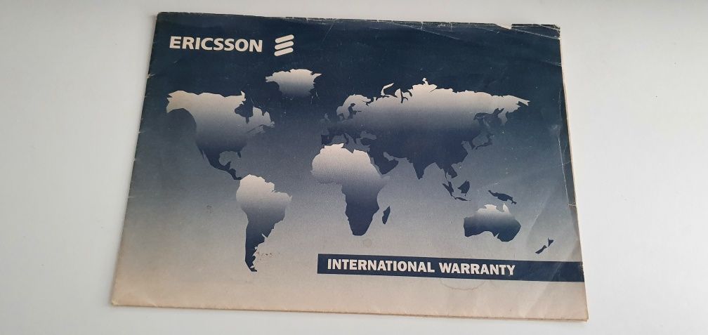 Karty gwarancjne plus instrukcja obsługi Siemens A50 Ericsson GA628
