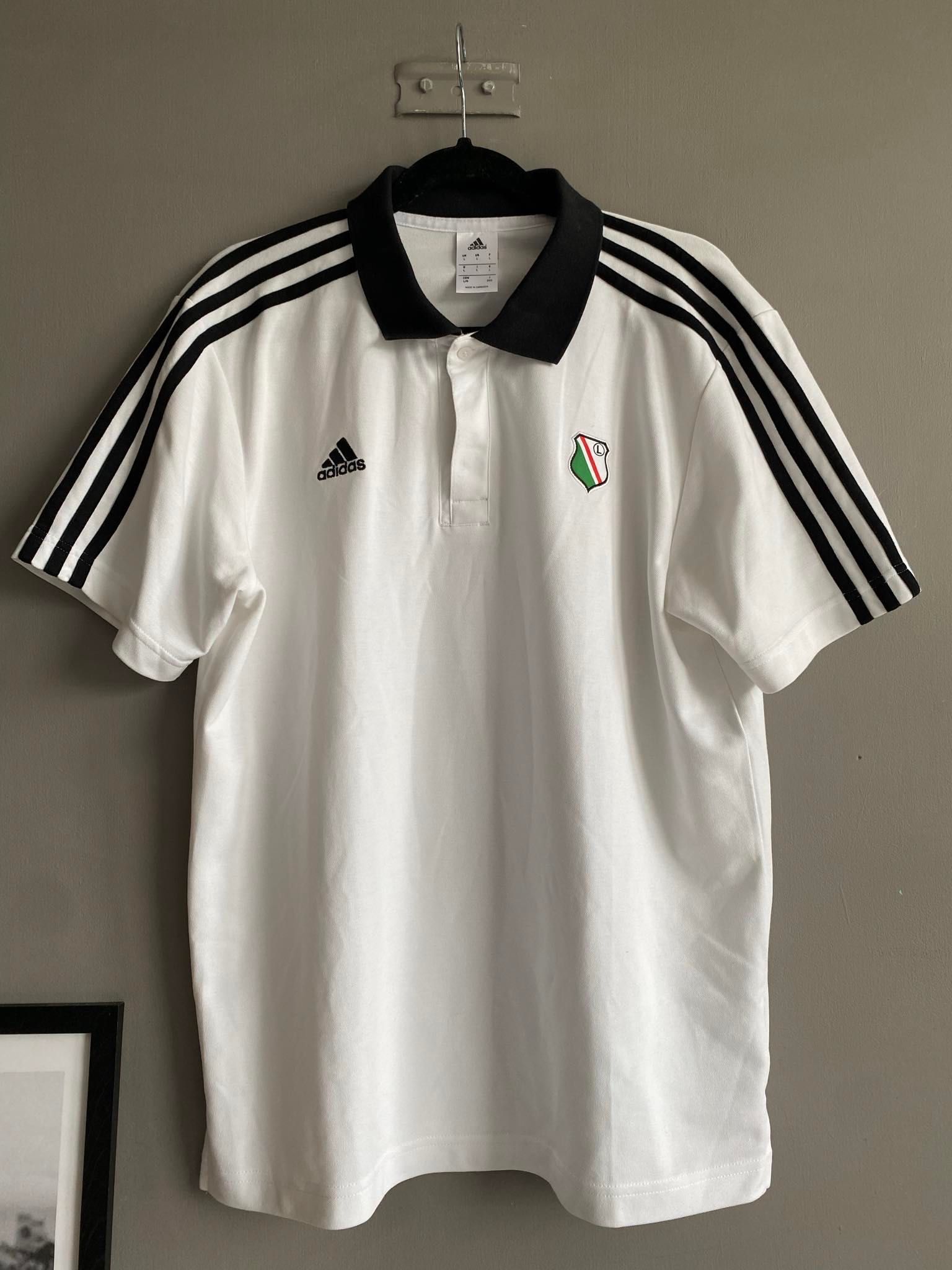 Oryginalna koszulka polo Legia Adidas rozmiar L