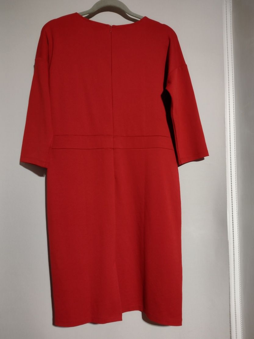 Nowa sukienka czerwona biurowa wyjściowa wizytowa uniwersalna do pracy