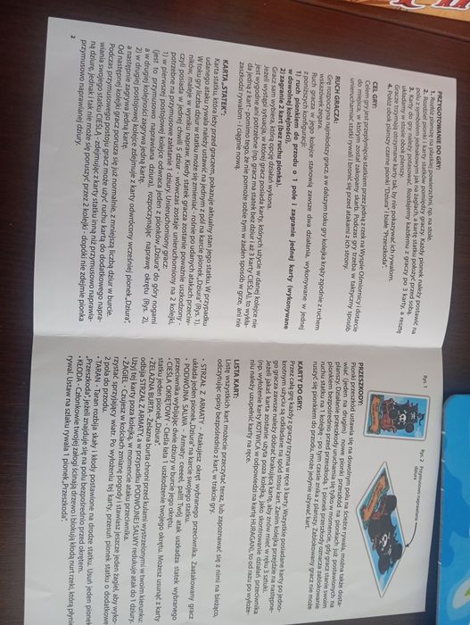 Gra planszowa dla dzieci Piraci edukacyjna gra strategiczna rodzinna