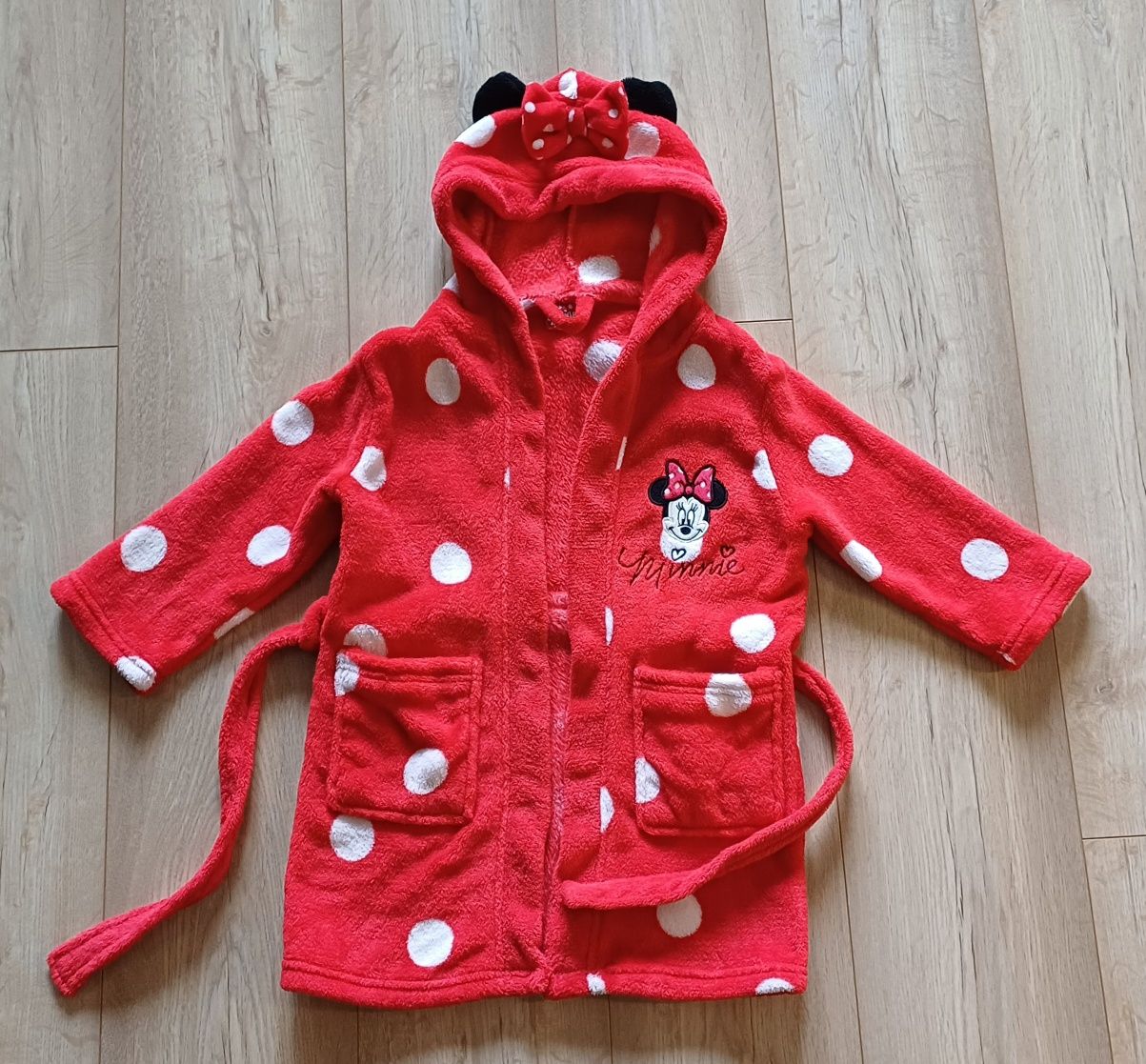 Szlafrok dziewczęcy Disney Minnie 98-104