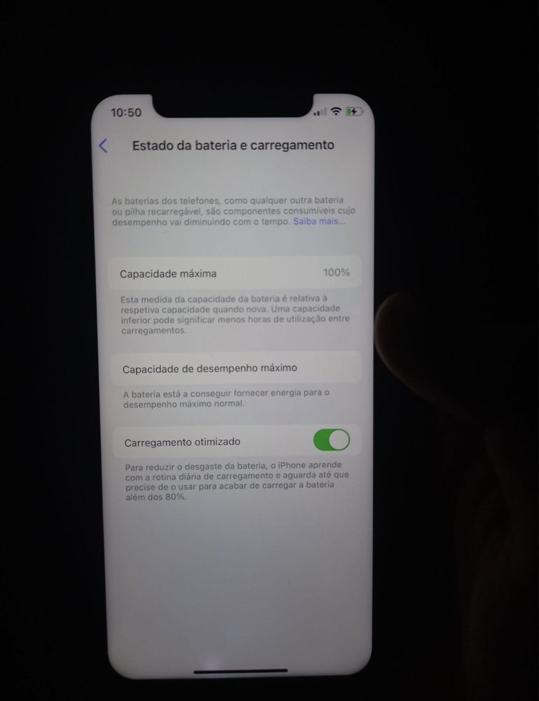 IPHONE X 265gb branco