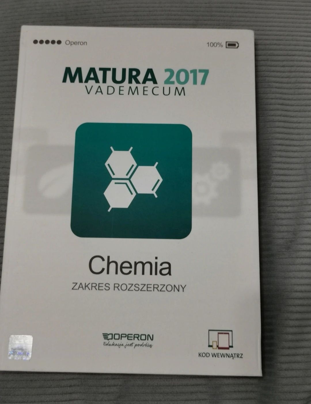 Matura Vademecum Chemia Zakres Rozszerzony Operon /