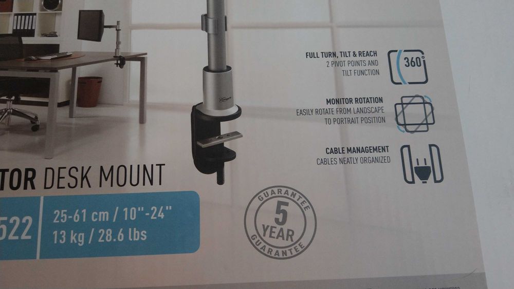 Кронштейн (крепление для монитора) Vogels PFD 8522 Silver