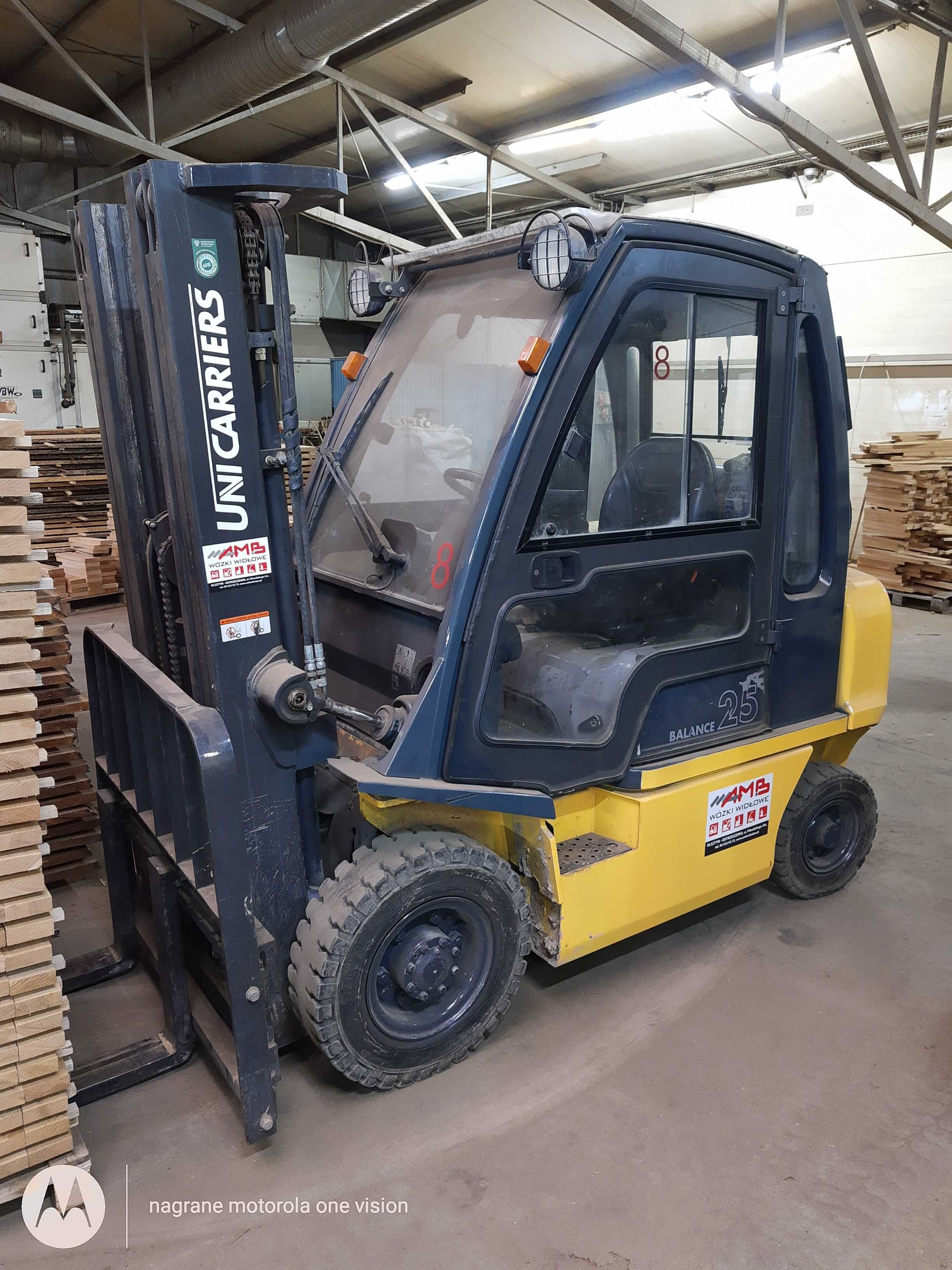 Wózek widłowy Atlet, Unicarriers DX-25