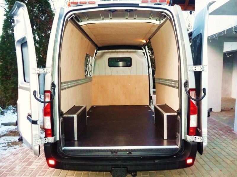 Renault Master L3H2 zabezpieczenie paki