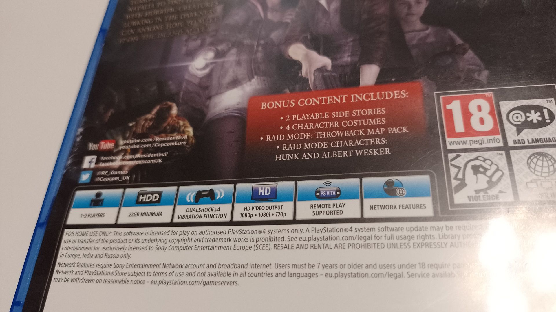 PS4 Resident Evil Revelations 2 PL