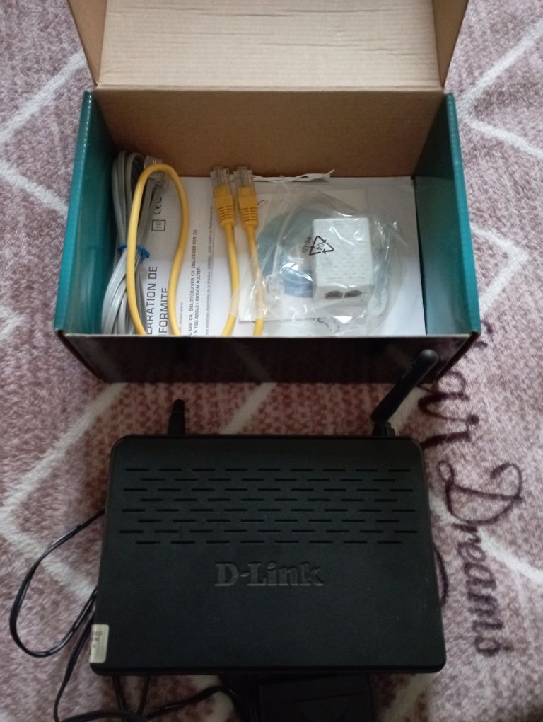 Роутер D-Link DSL-2640U