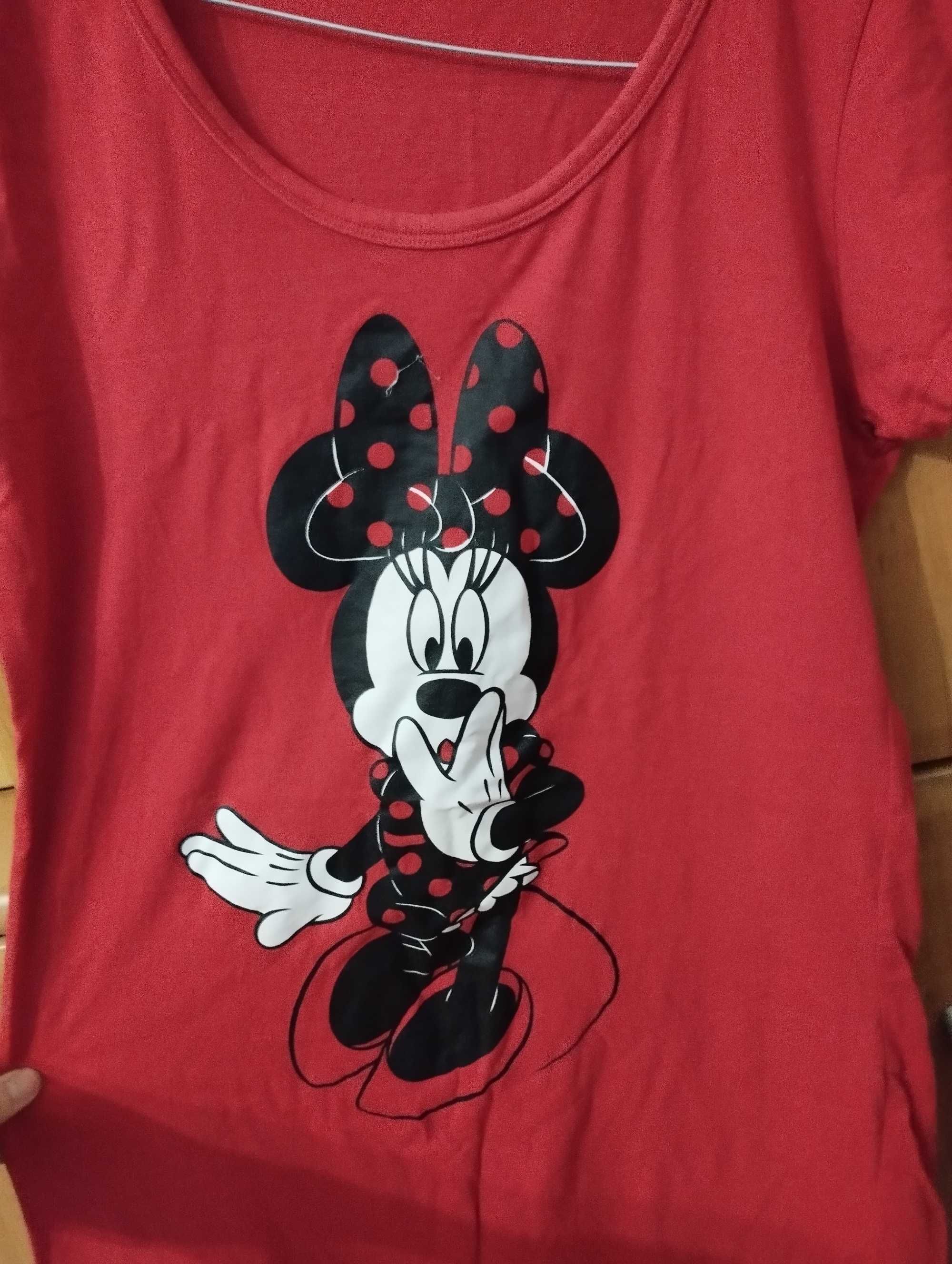 Czerwona koszulka nocna Mickey Mouse rozm. S