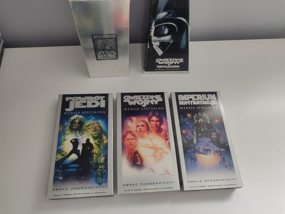 Gwiezdne Wojny Trylogia wersja specjalna vhs