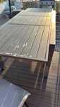 Mesa exterior aluminio