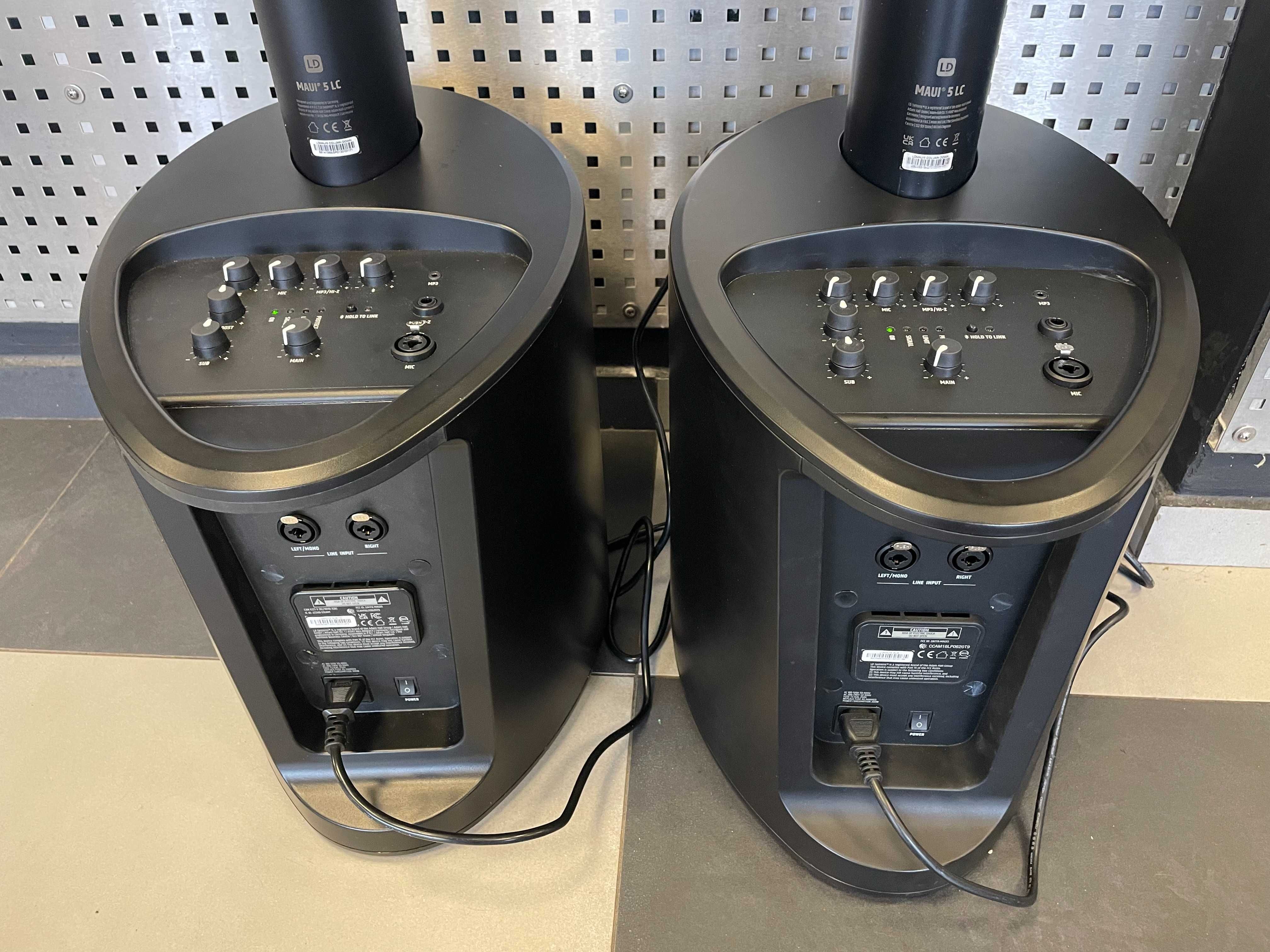 Aktywny zestaw słupkowy Line Array LD Systems MAUI 5 - komplet 2 szt