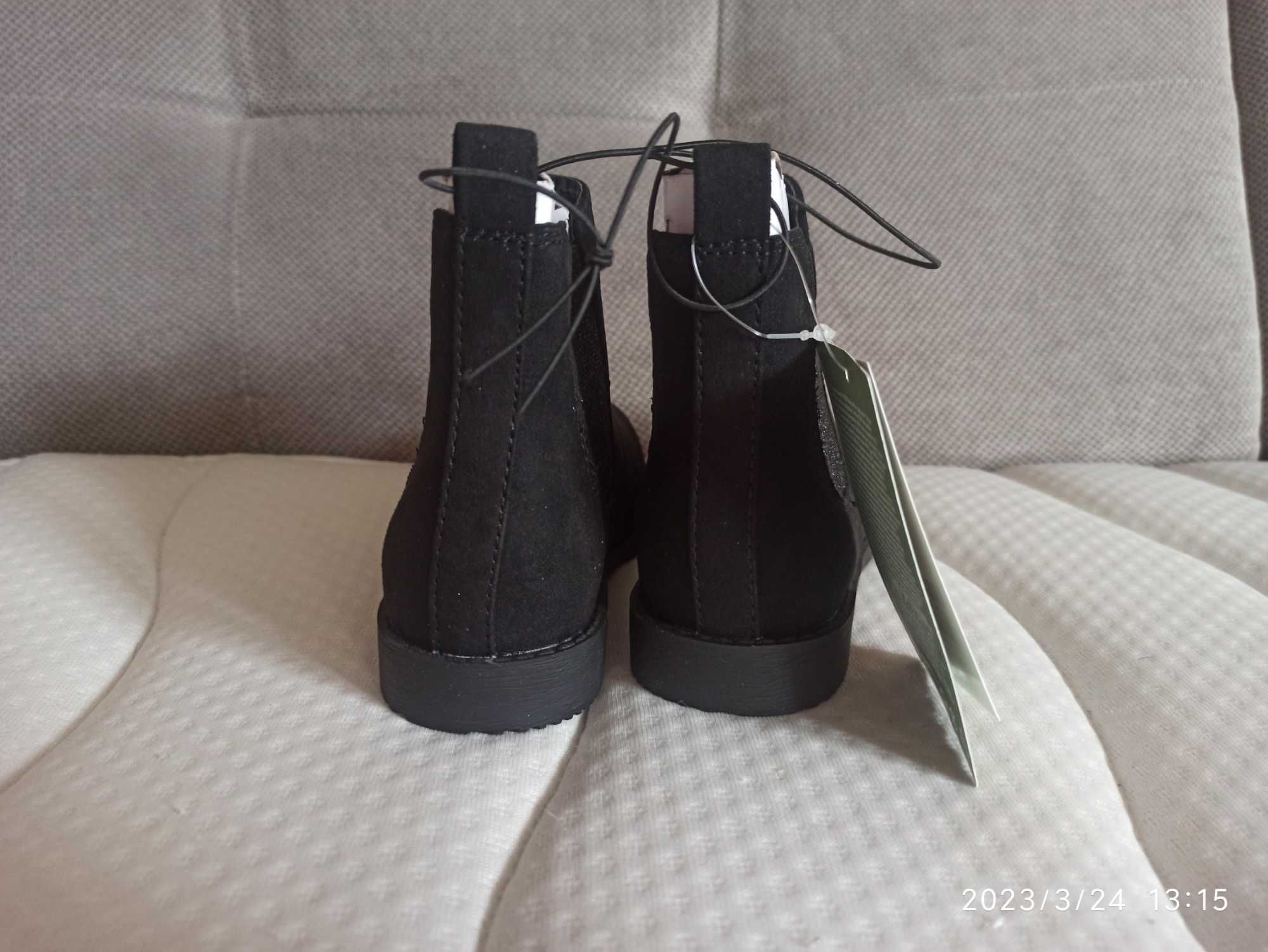 Botki dziewczęce przejściowe H&M 26 (16,5 cm) Nowe