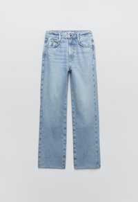 Джинсы Zara HIGH-RISE STRAIGHT 38 36