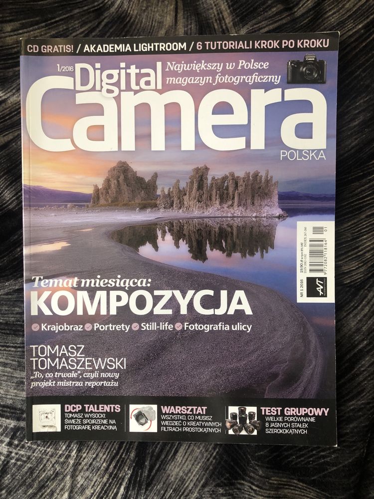 Digital Camera Polska 1/2026 kompozycja cd tutorial Lightroom