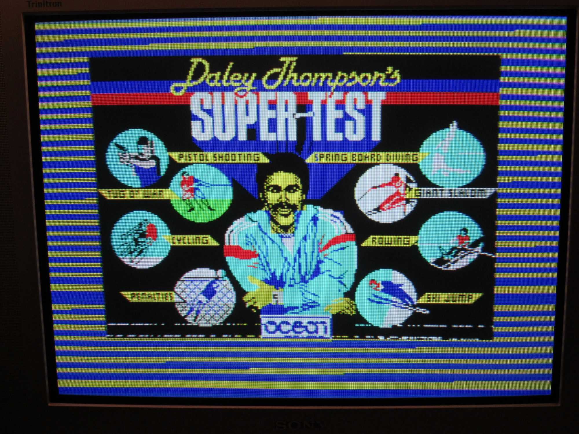 Jogo Zx Spectrum Daley Thompson's Super Test