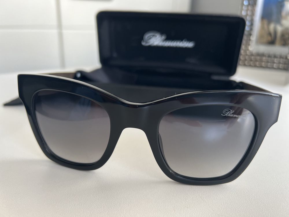 BLUMARINE SBM767V (0700) Okulary Przeciwsłoneczne Nowe